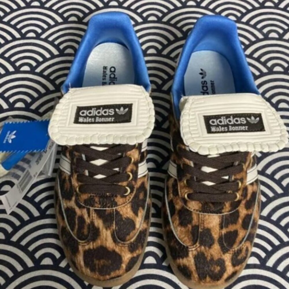Adidas x Wales Bonner Samba Pony Leopard Print Women's